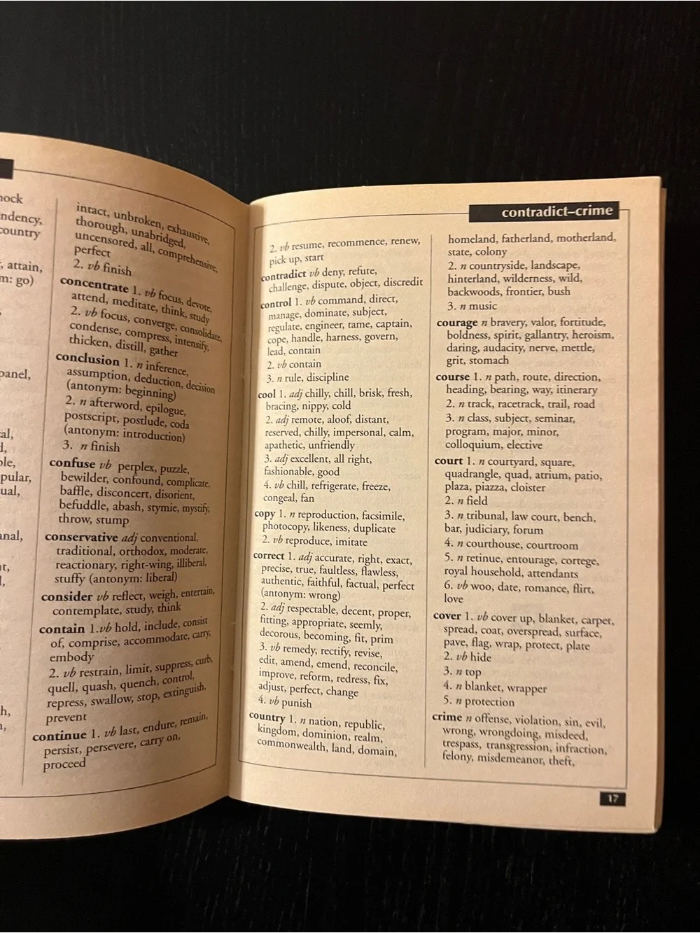 Scholastic Pocket Thesaurus Special Abridged Edition Paperback Book